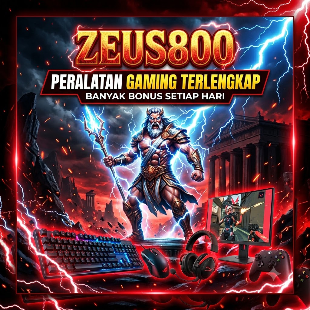 Banner- ZEUS800 - Peralatan Gamming Terlengkap Banyak Bonus Setiap Hari